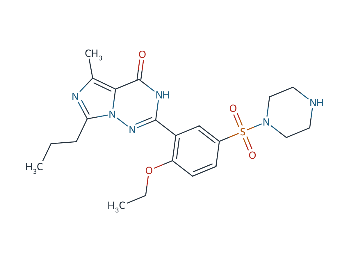 Vardenafil USP Related Compound E chemical structure