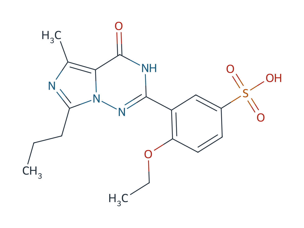Vardenafil EP Impurity B chemical structure