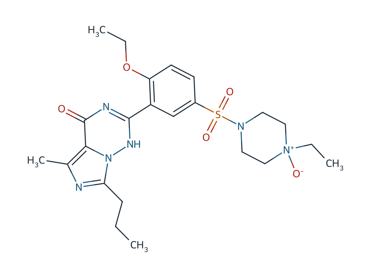 Vardenafil USP Related Compound D chemical structure