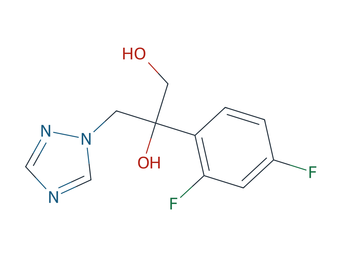 Fluconazole EP Impurity F chemical structure