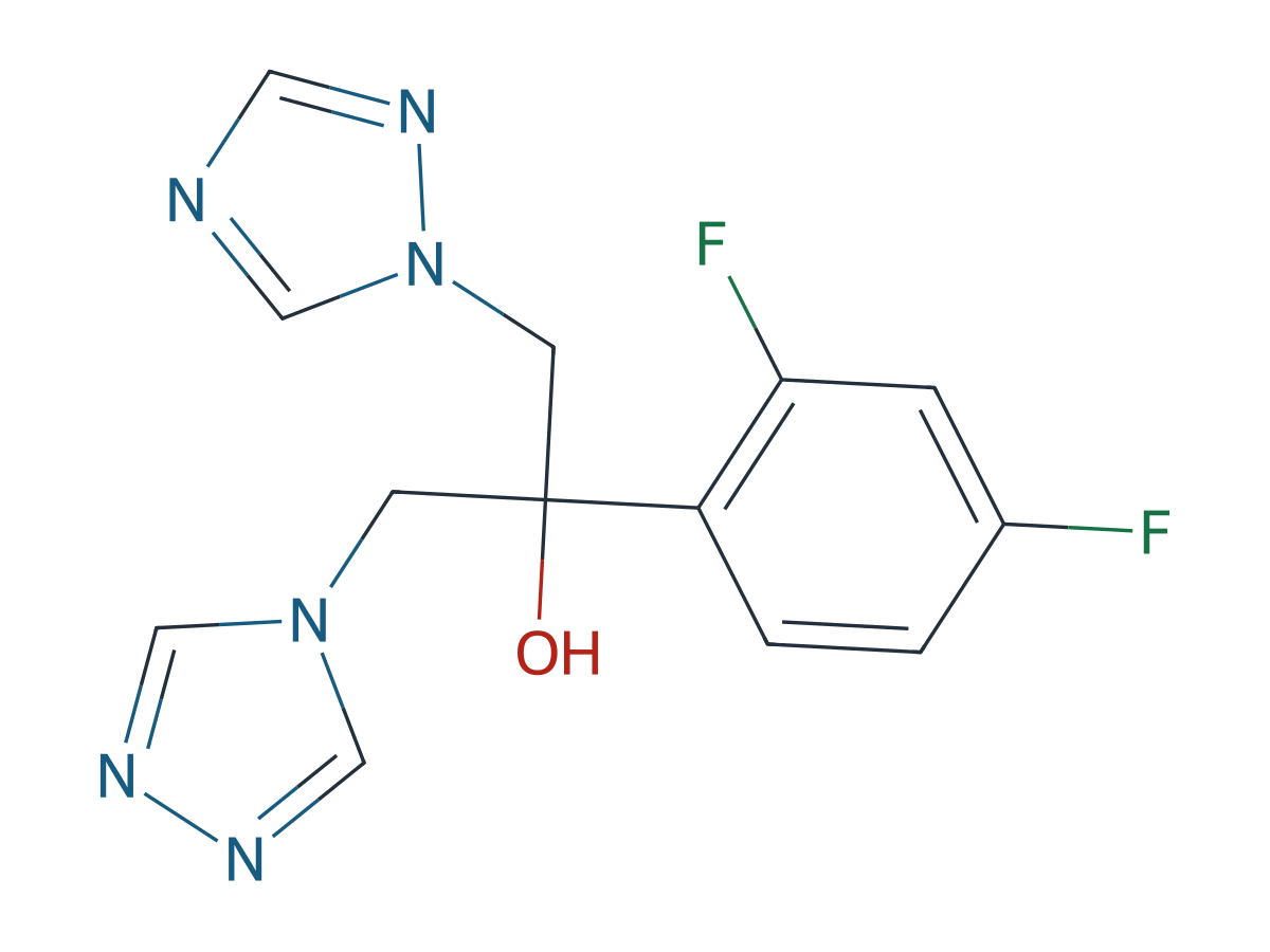 Fluconazole EP Impurity A chemical structure