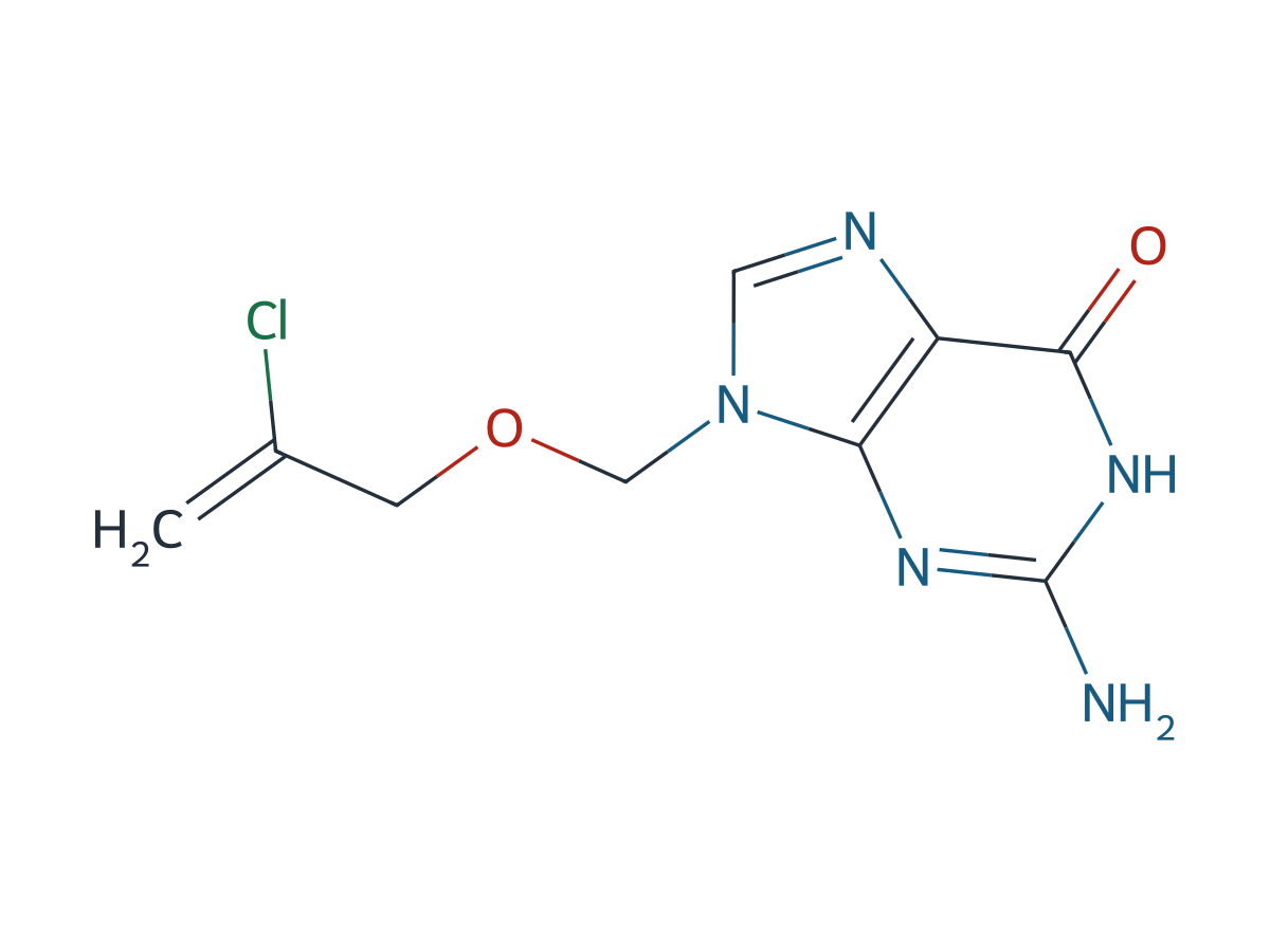 Ganciclovir EP Impurity A chemical structure