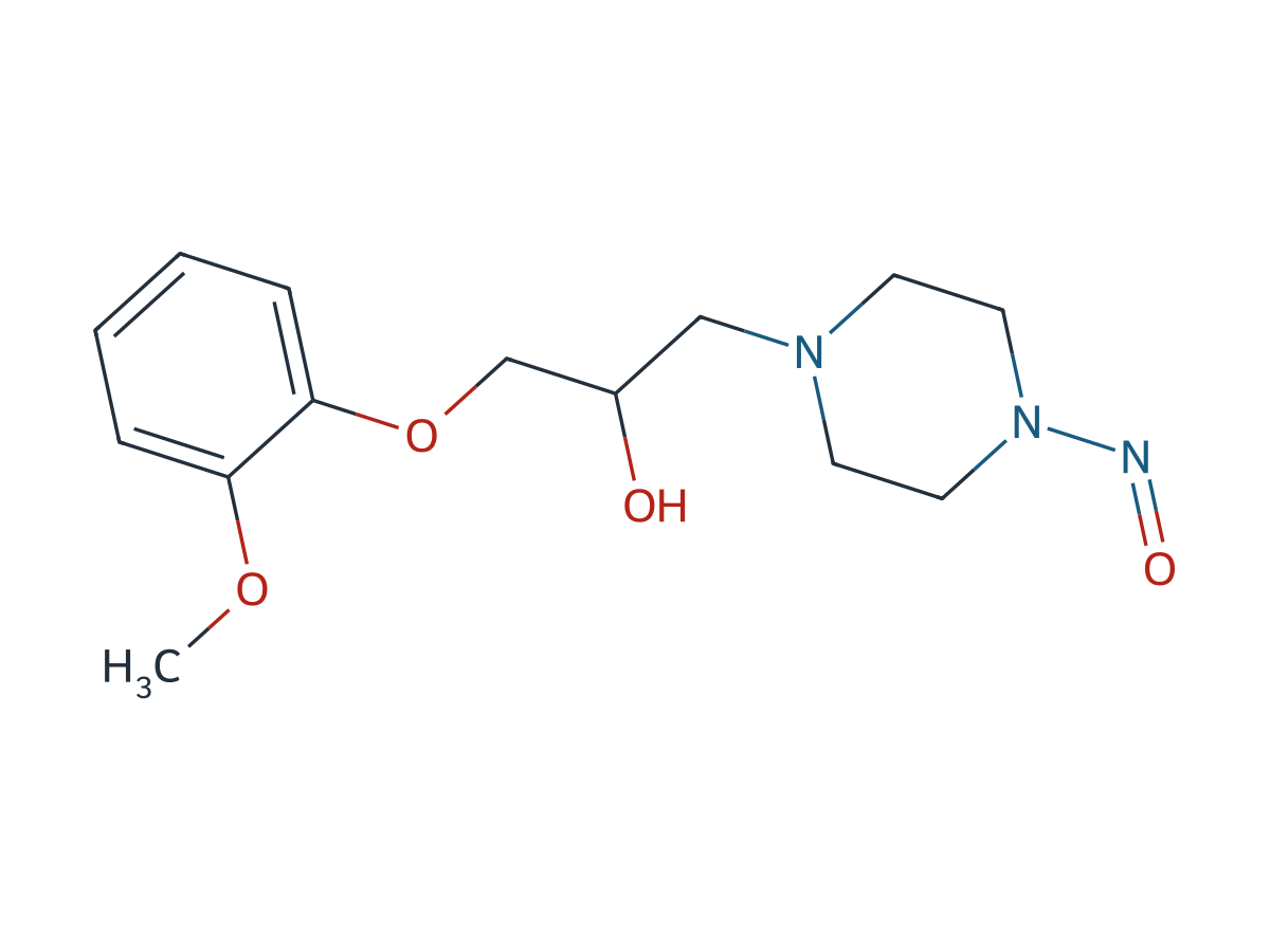 N-Nitroso Ranolazine Impurity 16 chemical structure