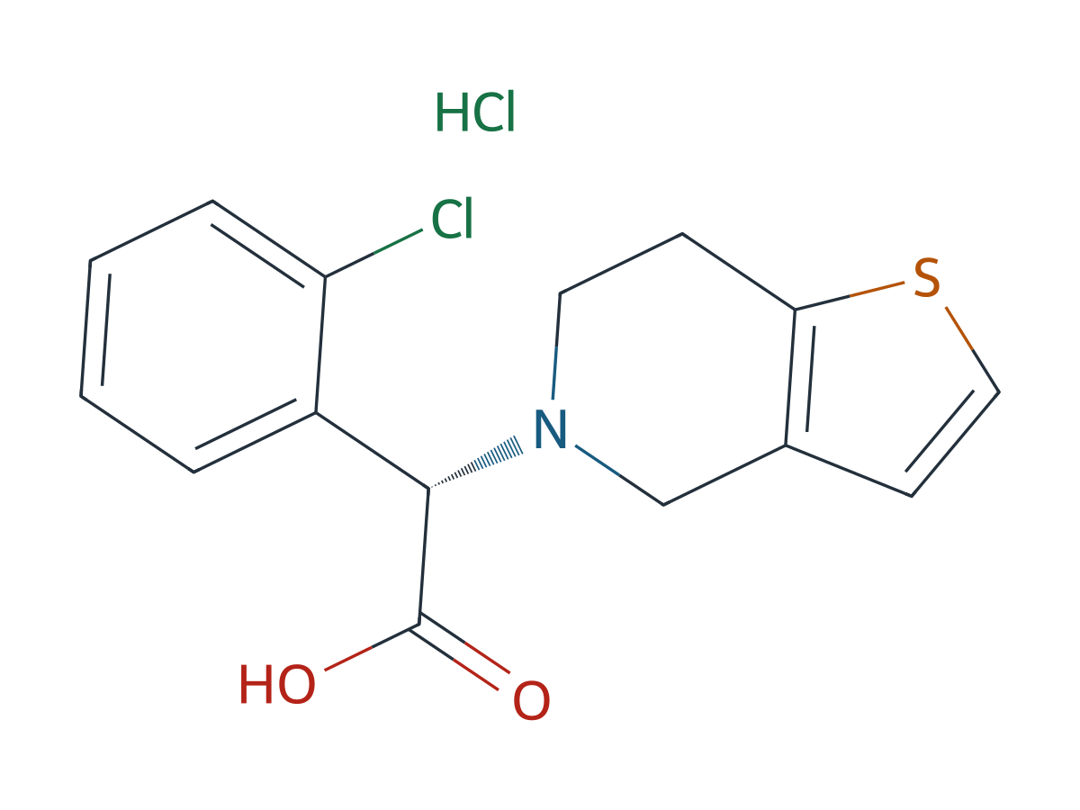 Clopidogrel Hydrochloride EP Impurity A chemical structure