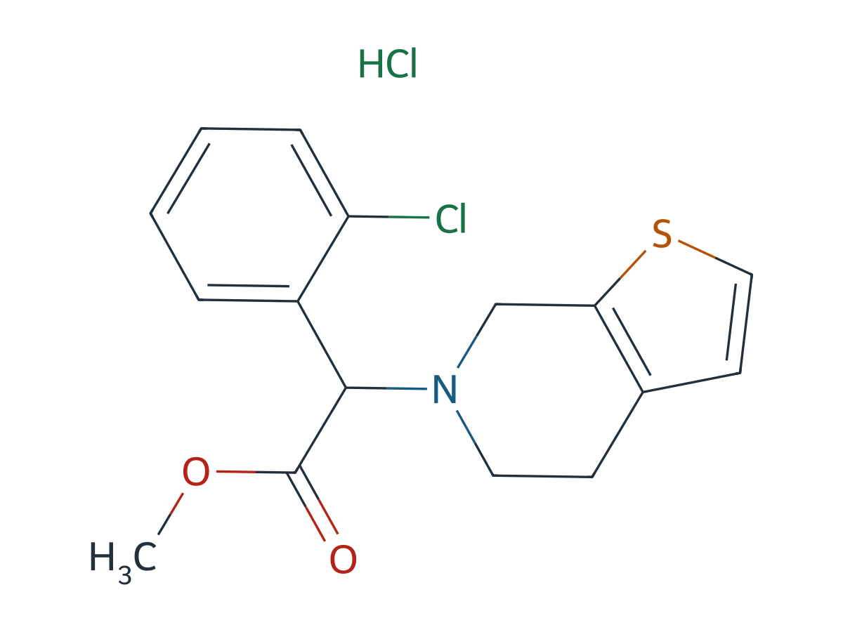 Clopidogrel Related Compound B HCl chemical structure