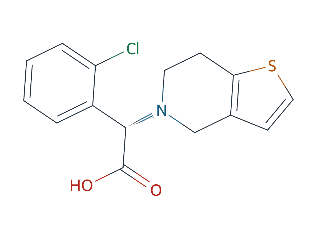 Clopidogrel EP impurity A chemical structure