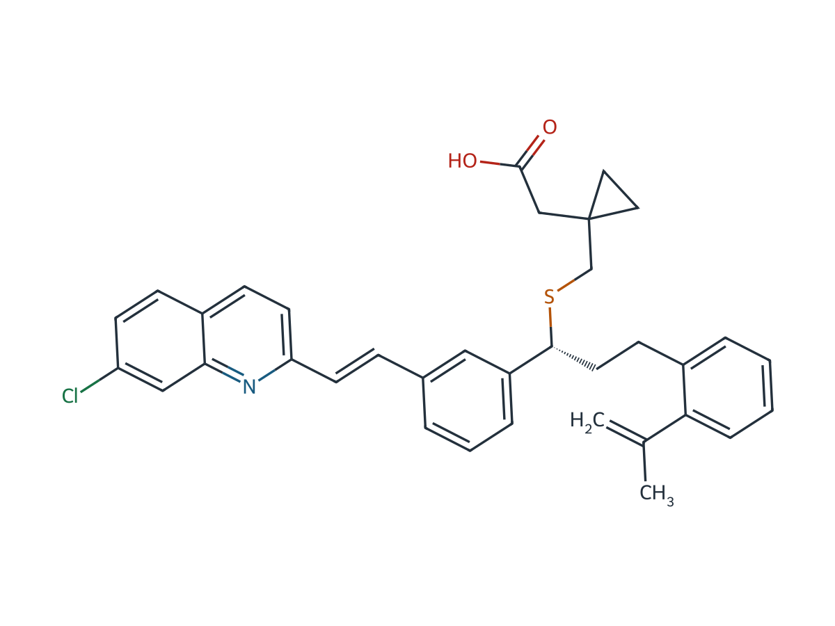 Montelukast EP Impurity B chemical structure