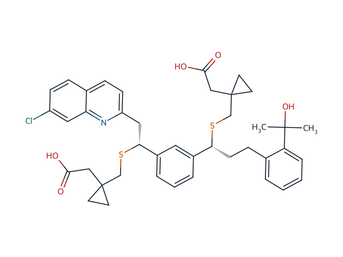 Montelukast EP Impurity D chemical structure