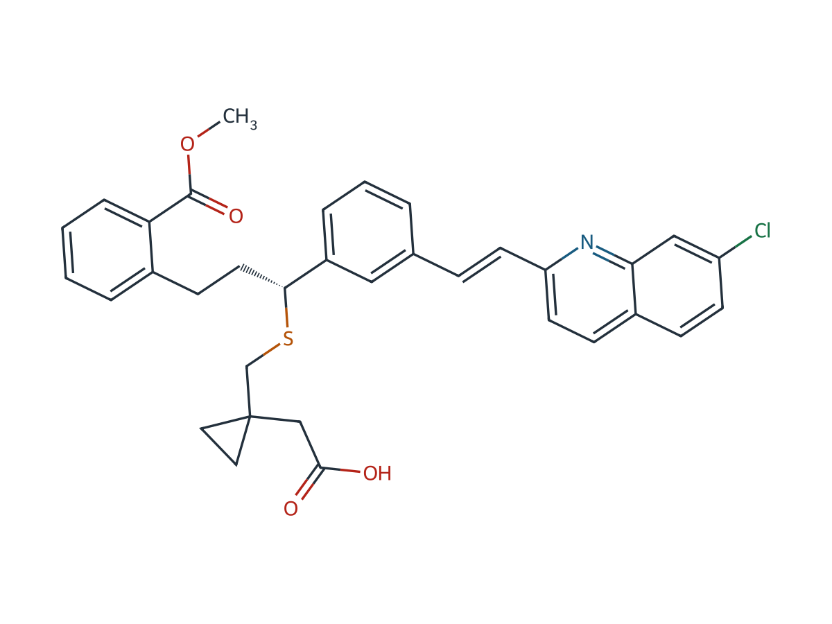 Montelukast EP Impurity H chemical structure
