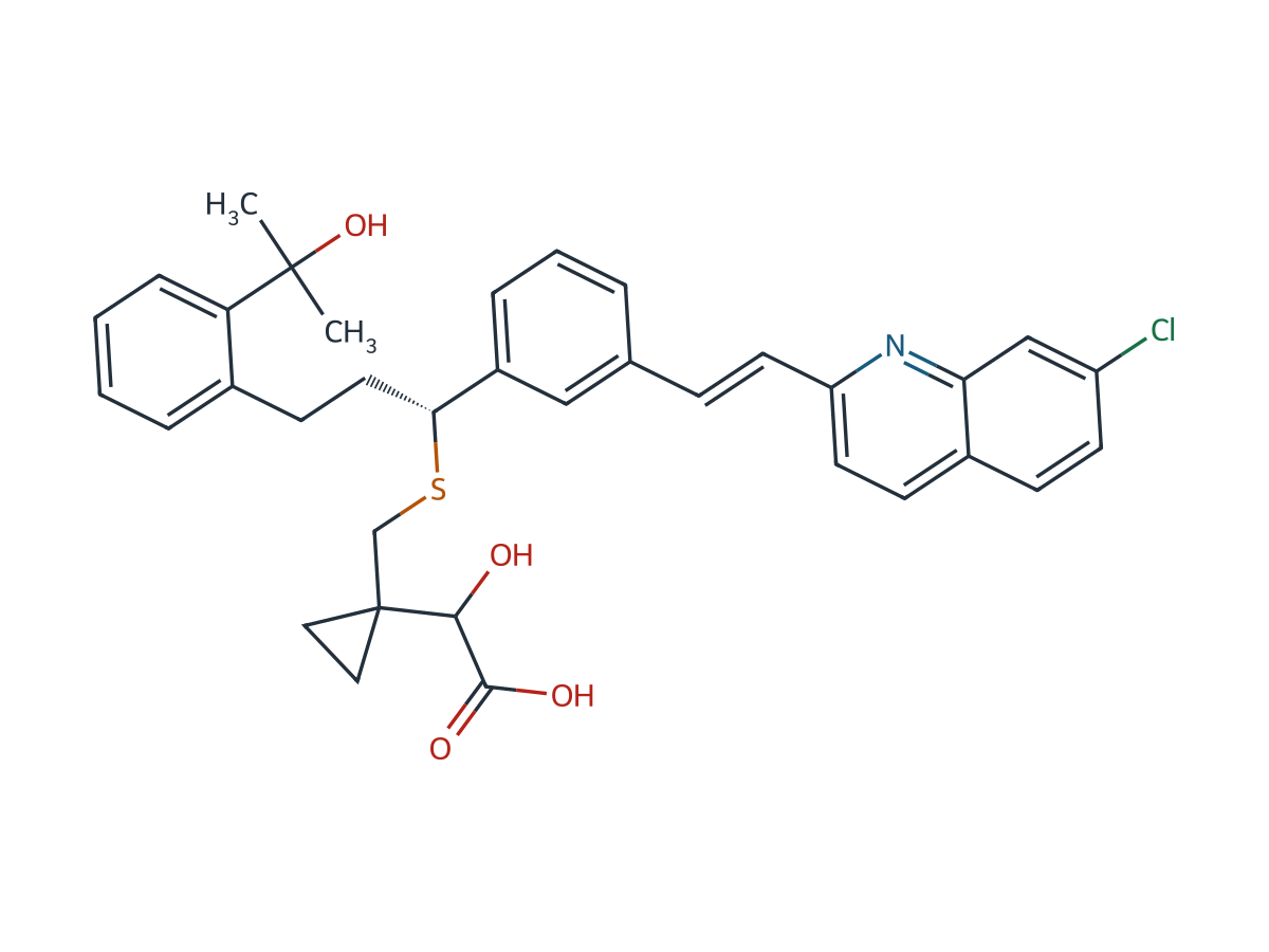 Montelukast EP Impurity I chemical structure