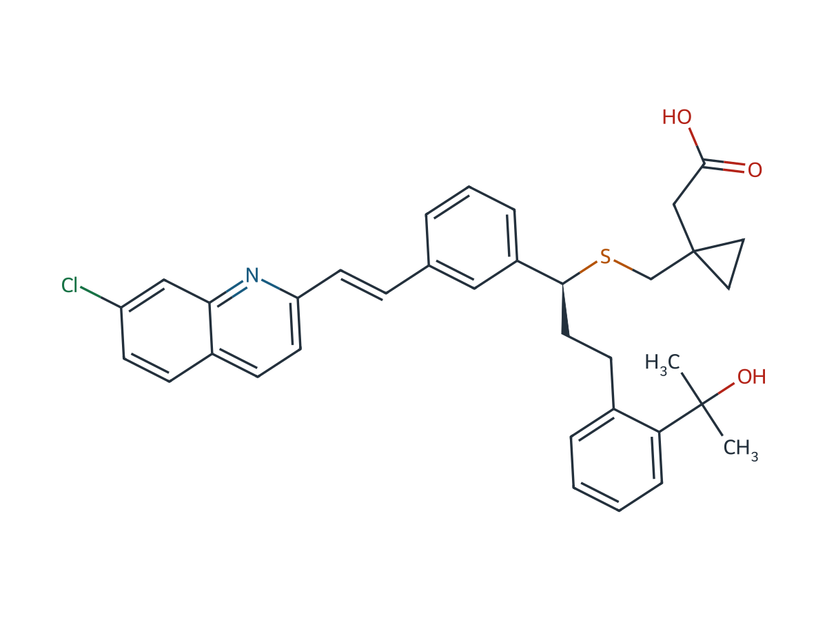 Montelukast EP Impurity A chemical structure