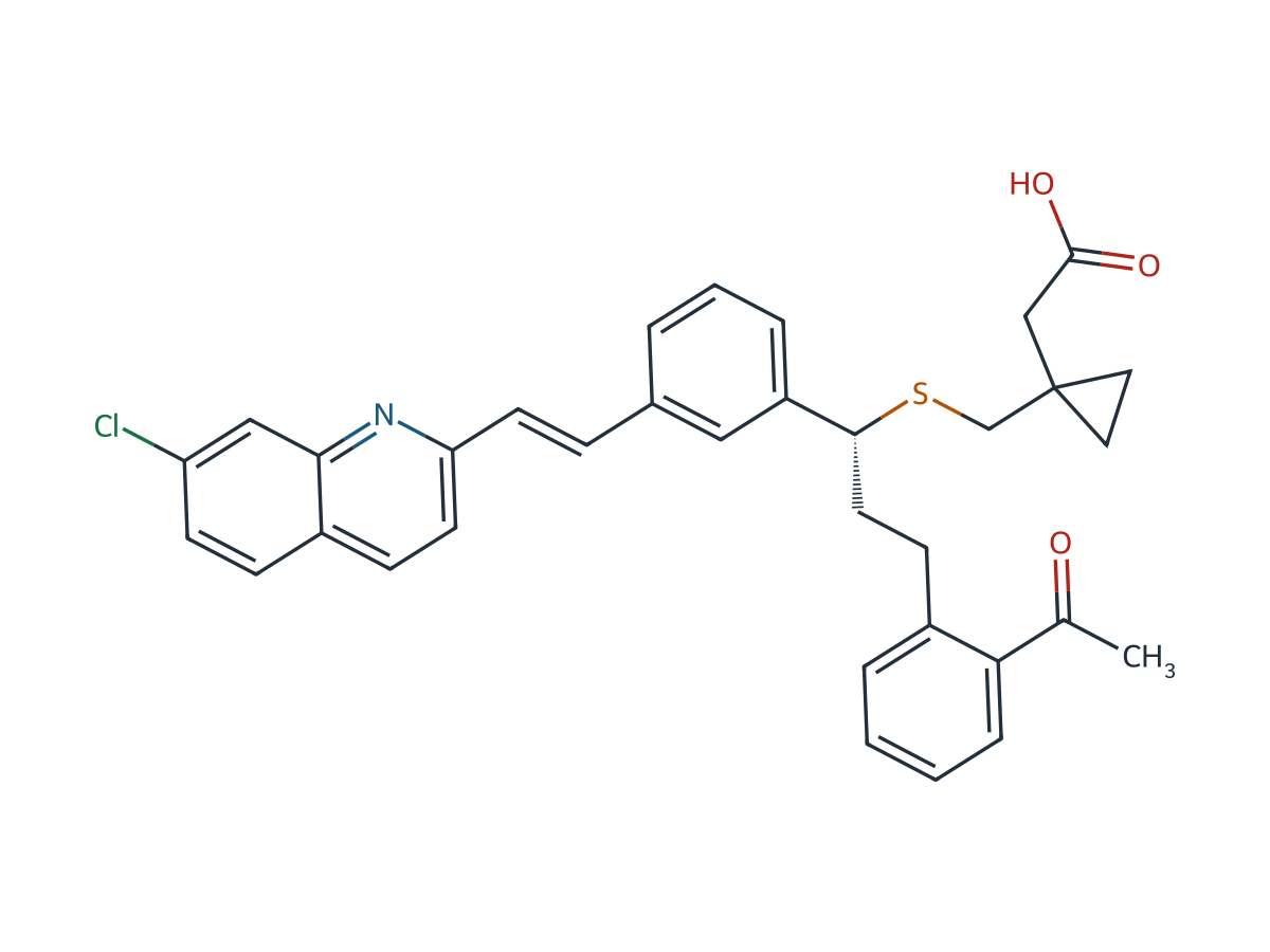 Montelukast EP Impurity F chemical structure