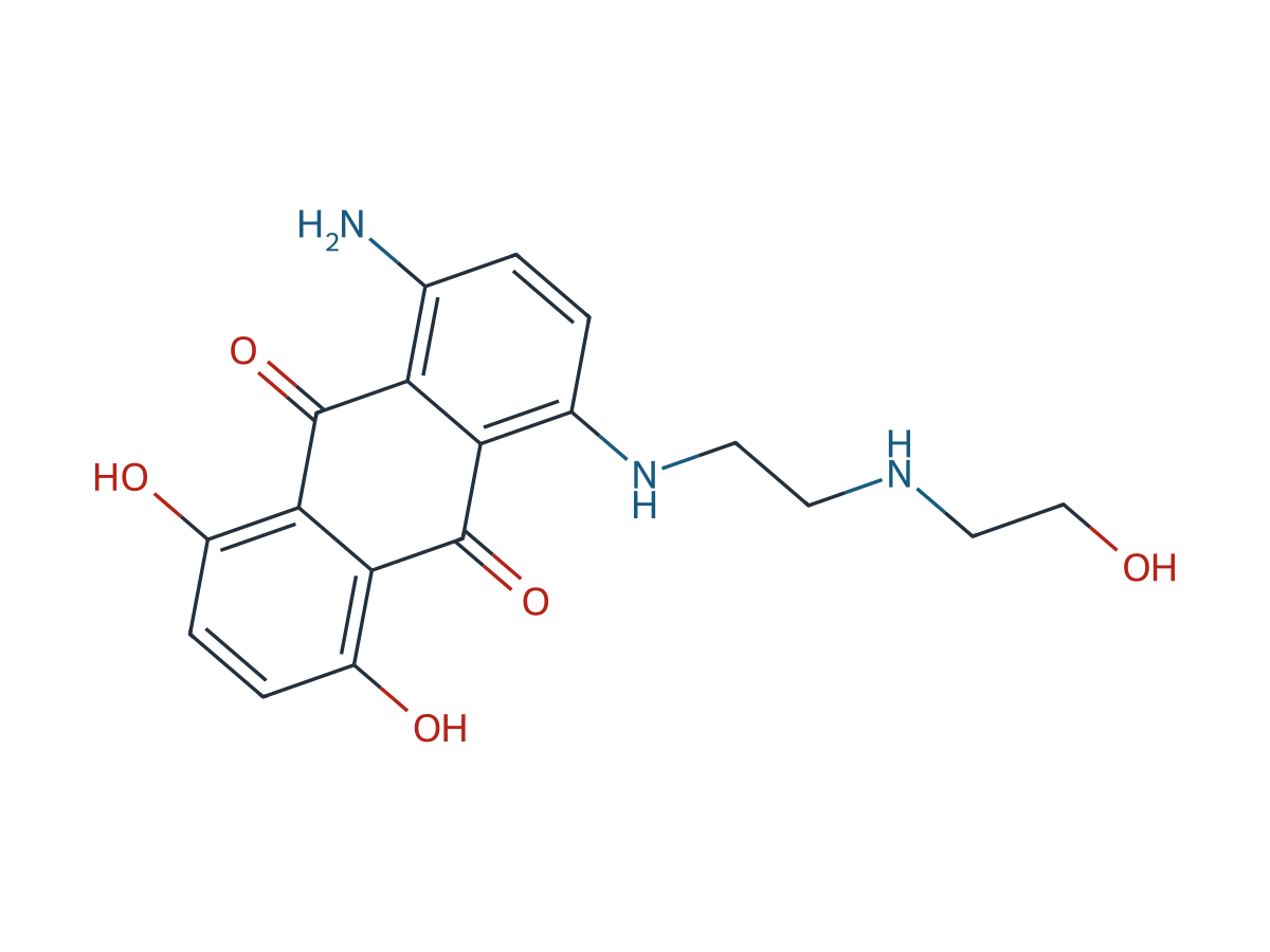Mitoxantrone EP Impurity A chemical structure