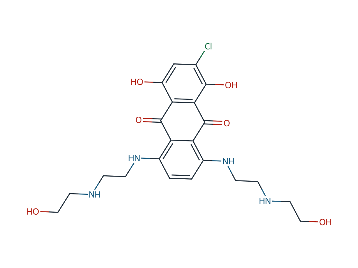 Mitoxantrone EP Impurity C chemical structure