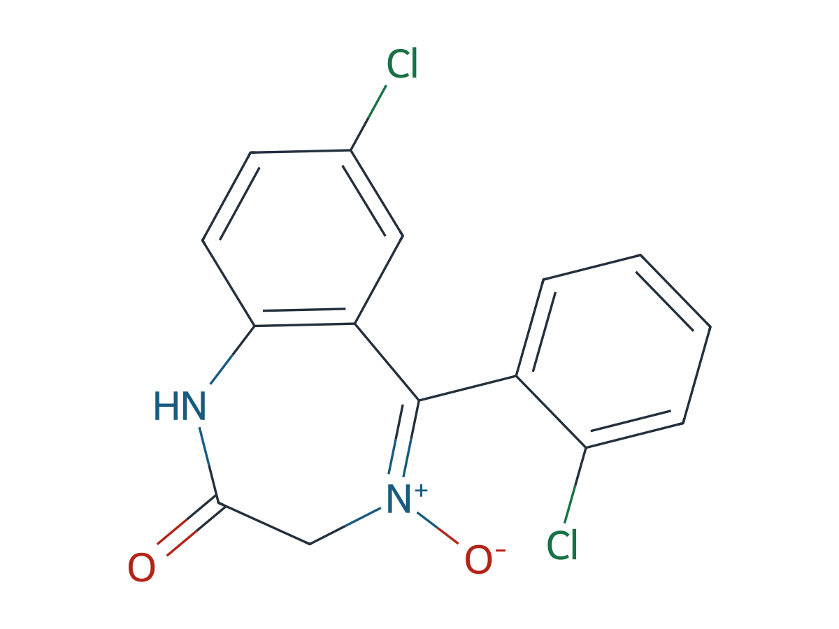 Lorazepam EP Impurity C chemical structure