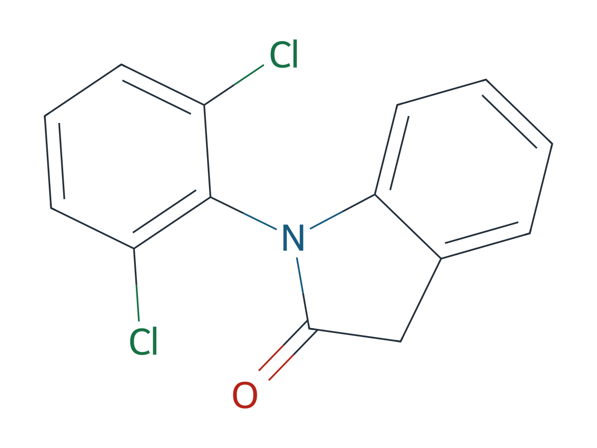 Diclofenac EP Impurity A chemical structure