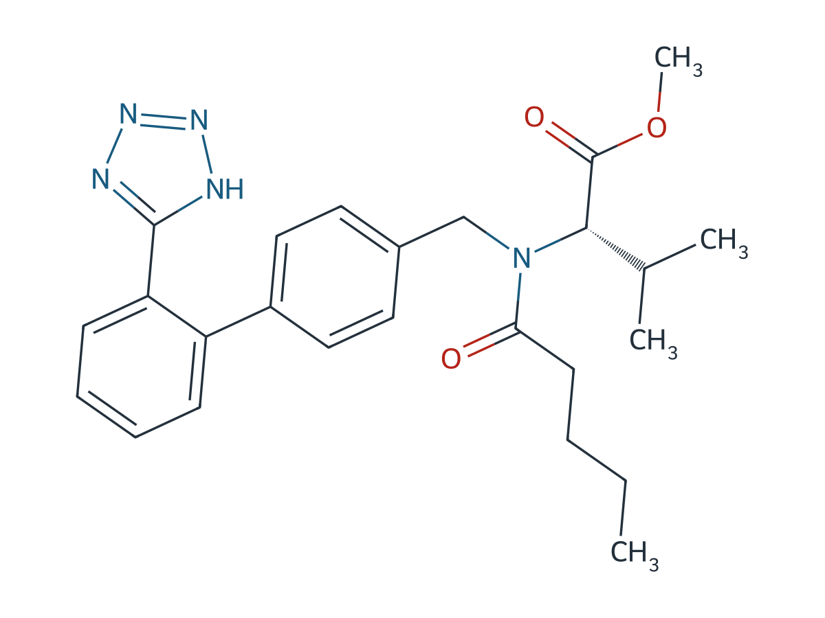 Valsartan USP Related Compound E chemical structure