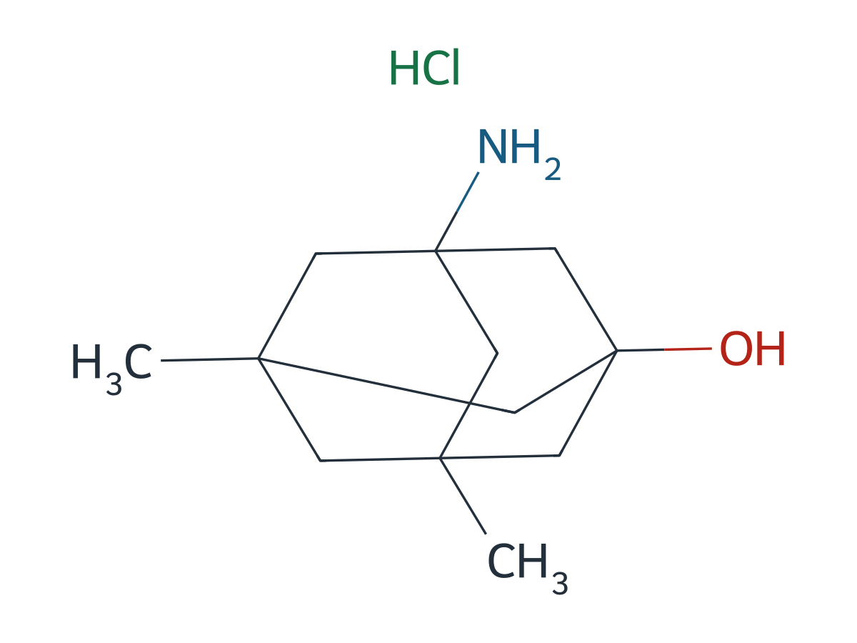 Memantine Related Compound F HCl chemical structure