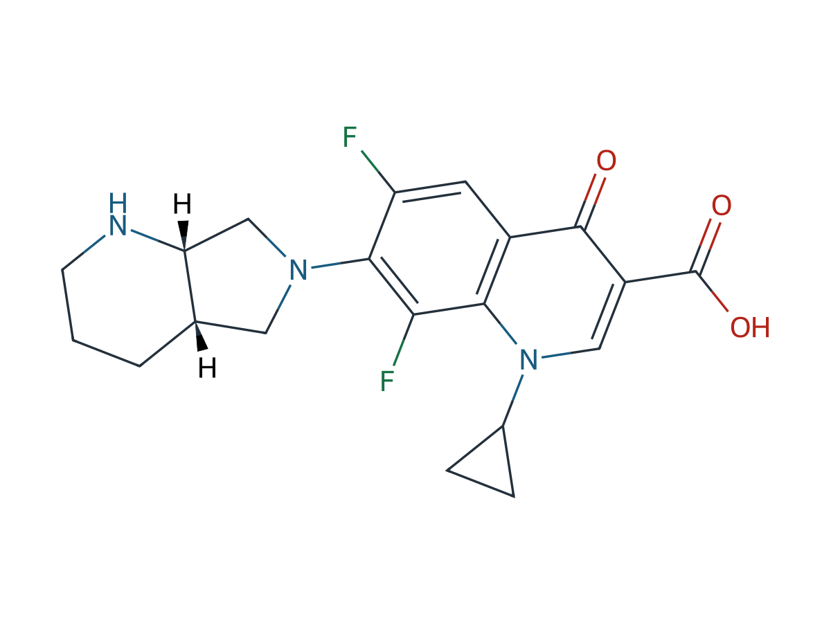 Moxifloxacin EP Impurity A chemical structure