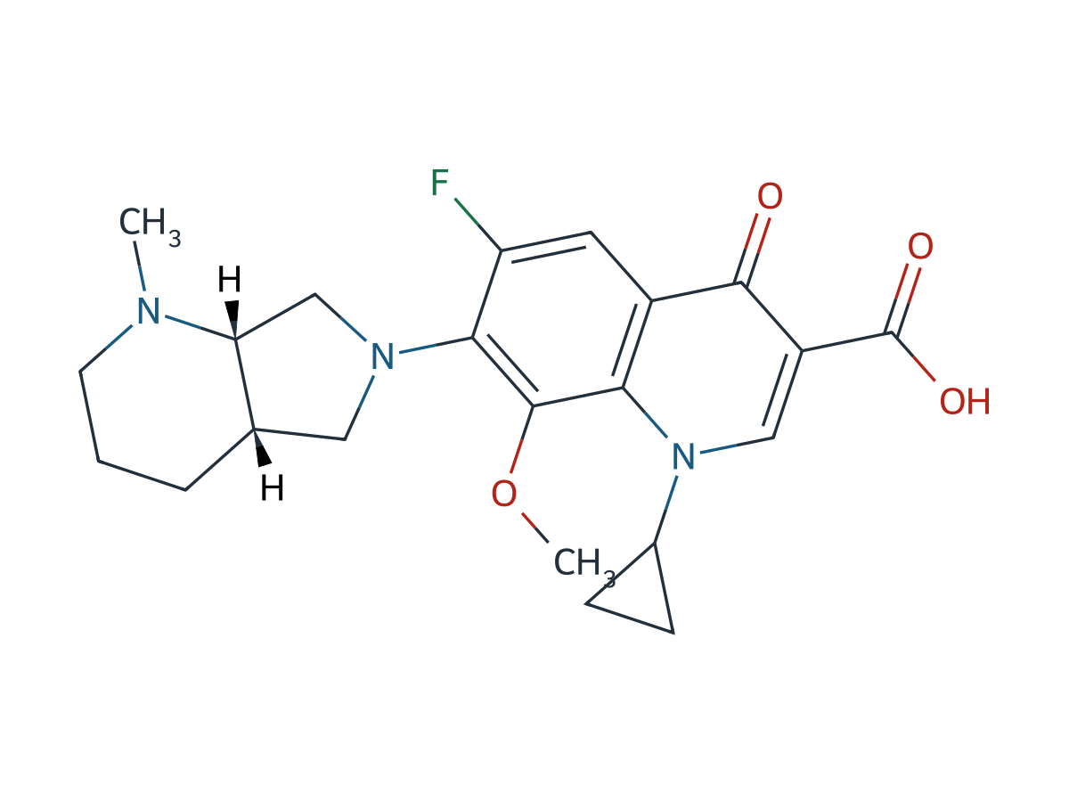Moxifloxacin EP Impurity F chemical structure