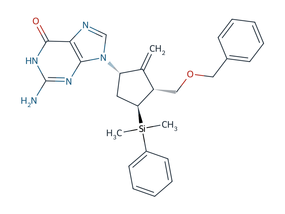 Entecavir EP Impurity F chemical structure