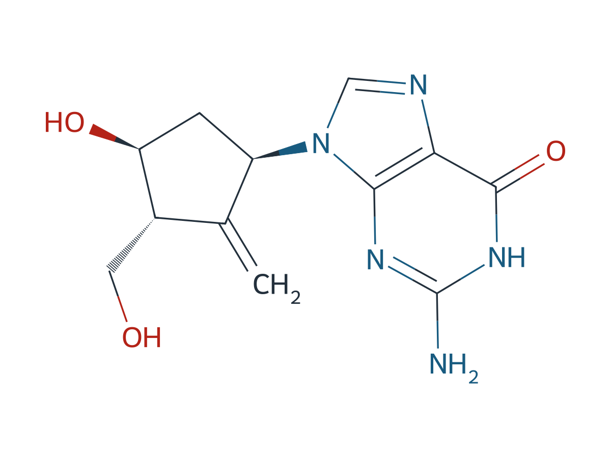 Entecavir EP Impurity A chemical structure