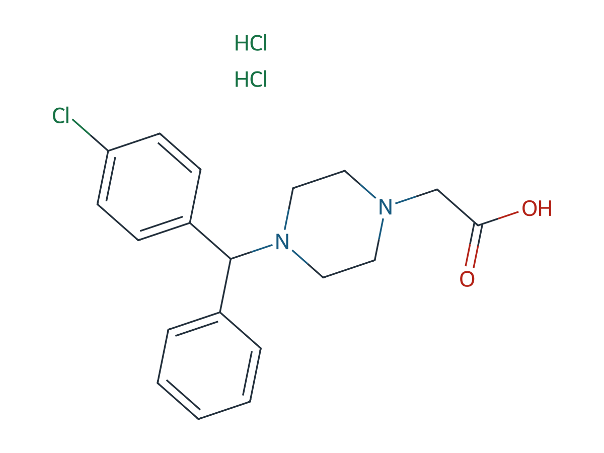 Cetirizine EP Impurity B chemical structure