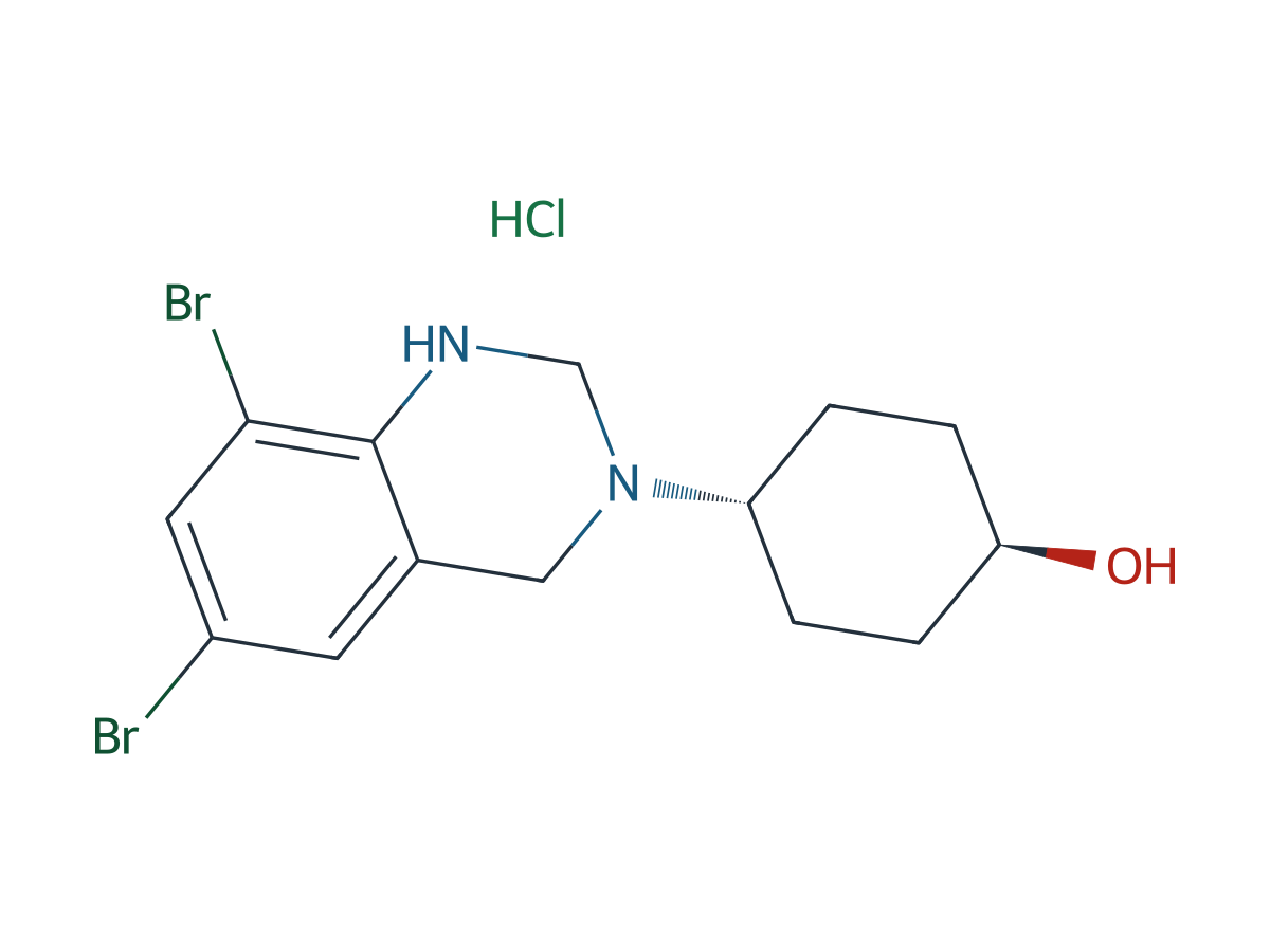Ambroxol EP Impurity B HCl chemical structure