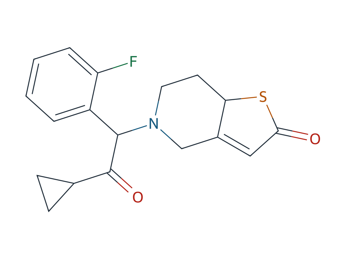 Prasugrel EP Impurity D chemical structure