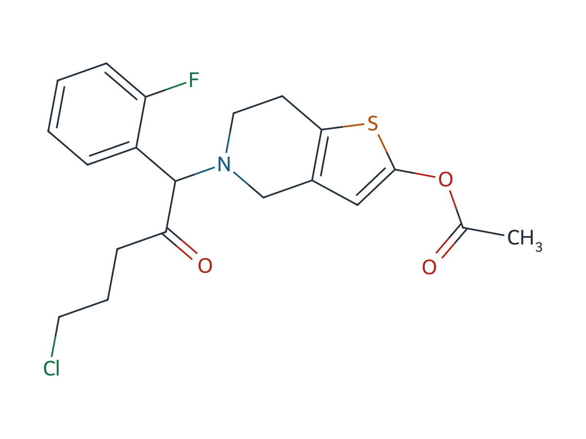 Prasugrel EP Impurity E chemical structure