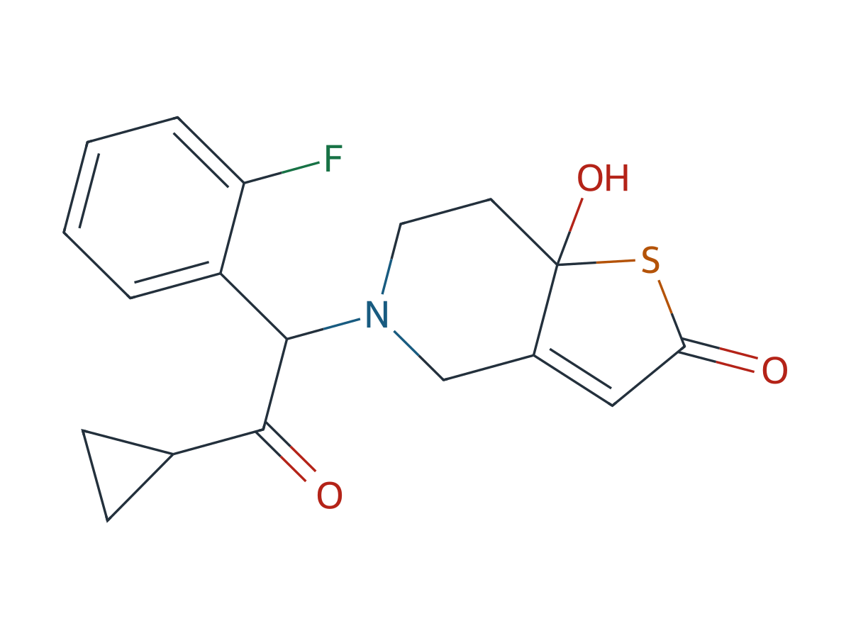 Prasugrel EP Impurity F chemical structure