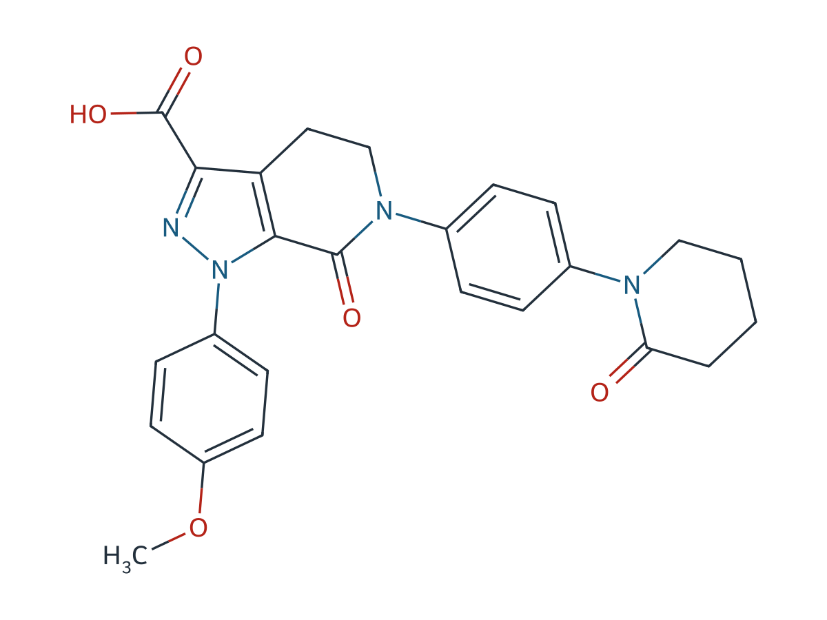 Apixaban Impurity 1 chemical structure