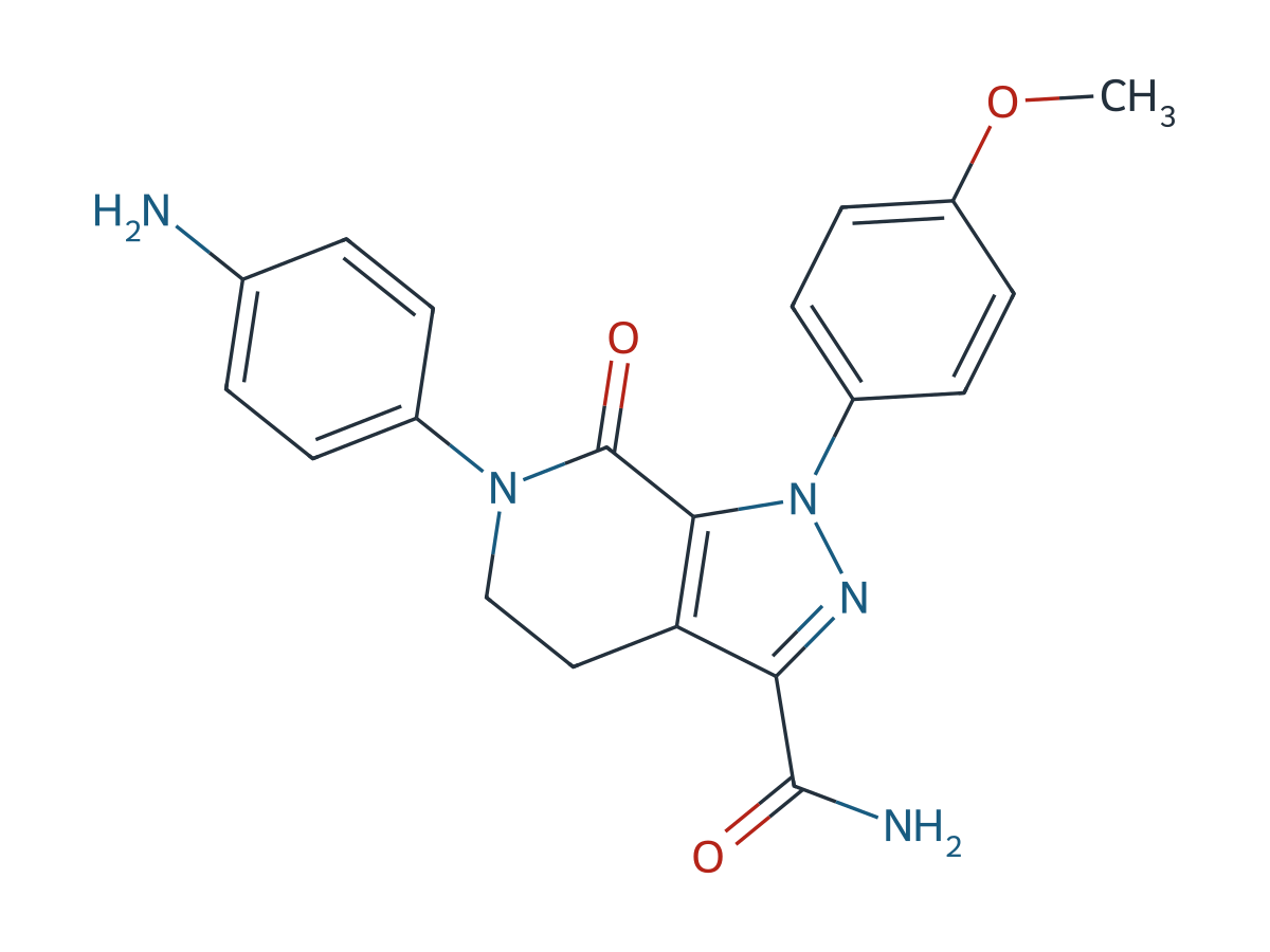 Apixaban Impurity 12 chemical structure