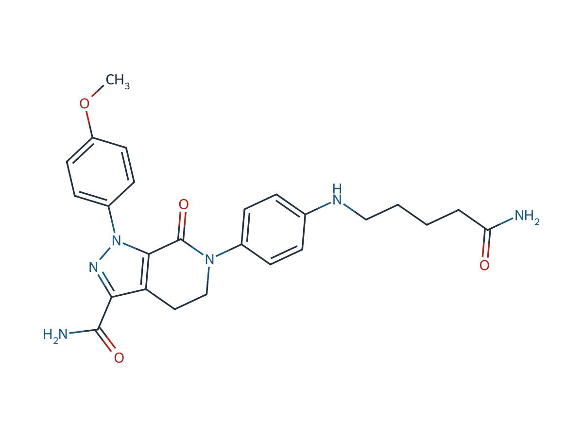 Apixaban Impurity 2 chemical structure