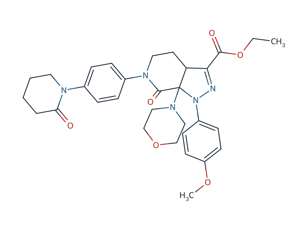 Apixaban Impurity 34 chemical structure