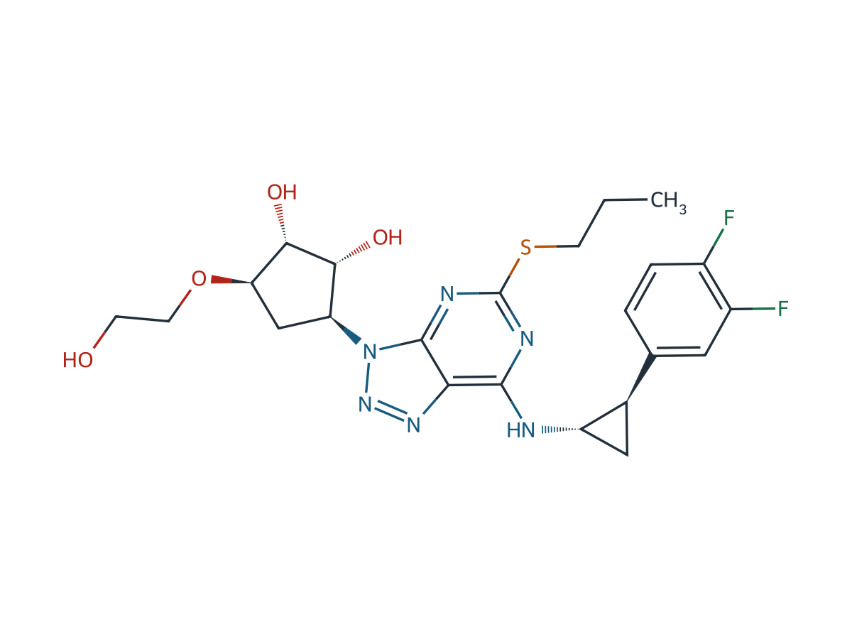 Ticagrelor Impurity 1 chemical structure
