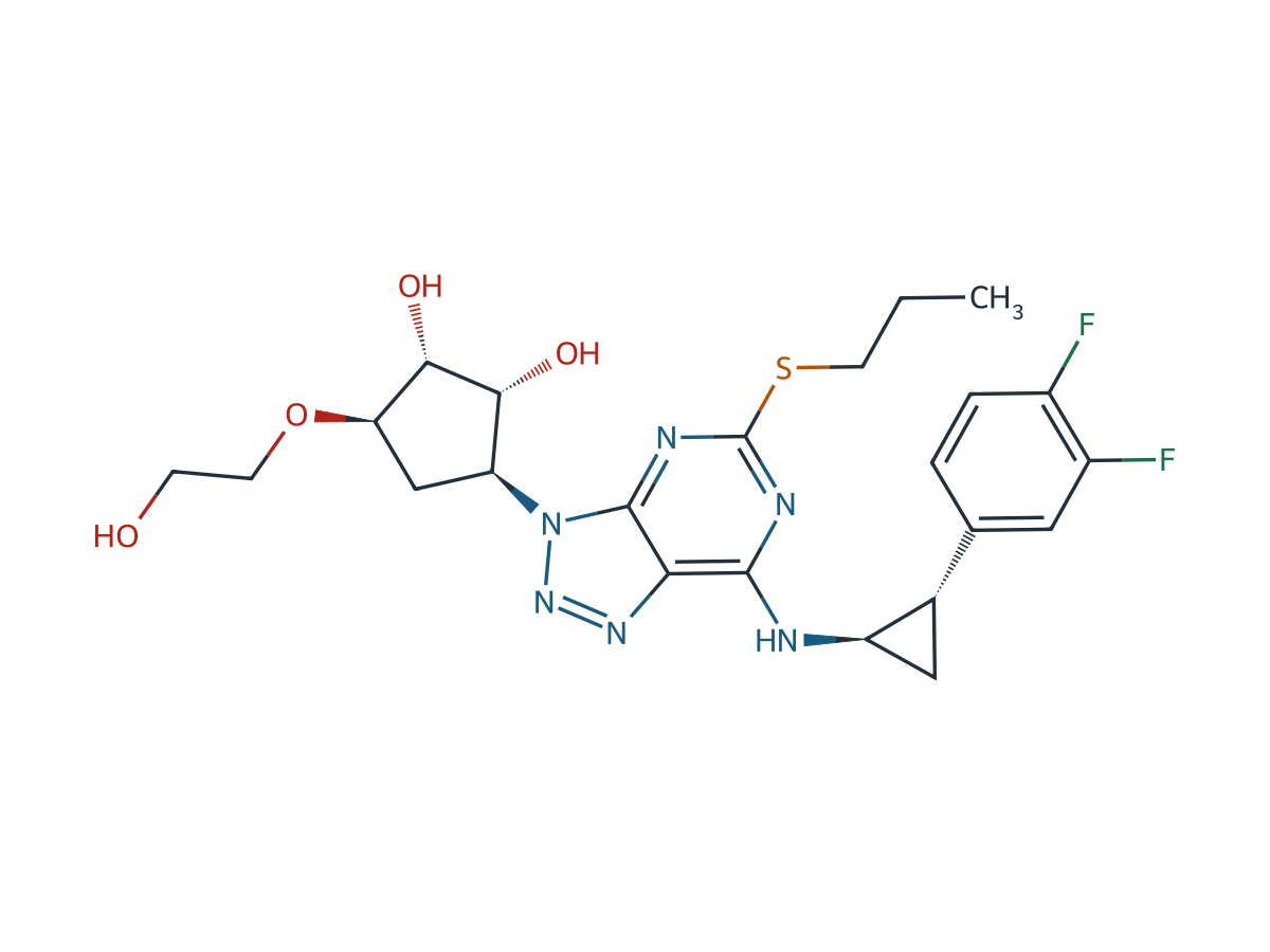 Ticagrelor Impurity 2 chemical structure
