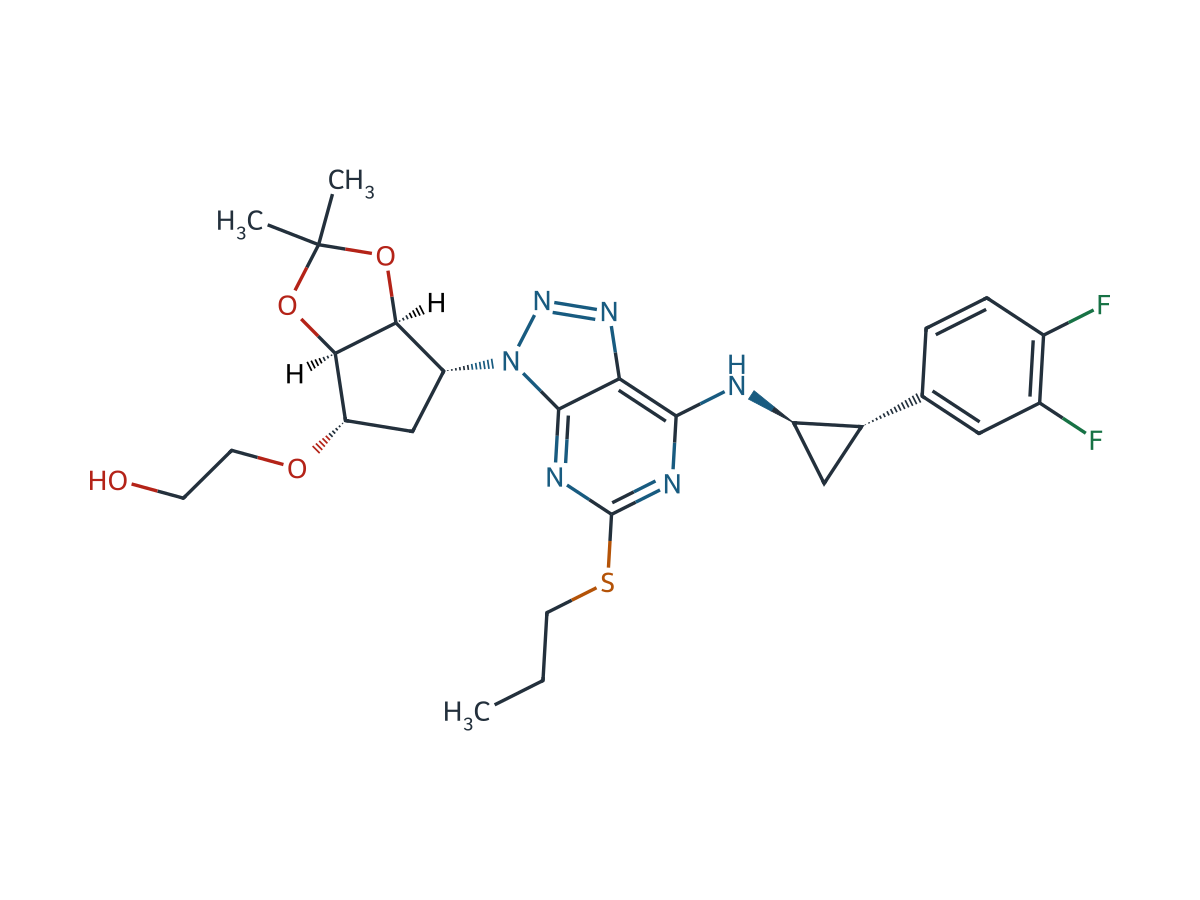 Ticagrelor EP Impurity D chemical structure