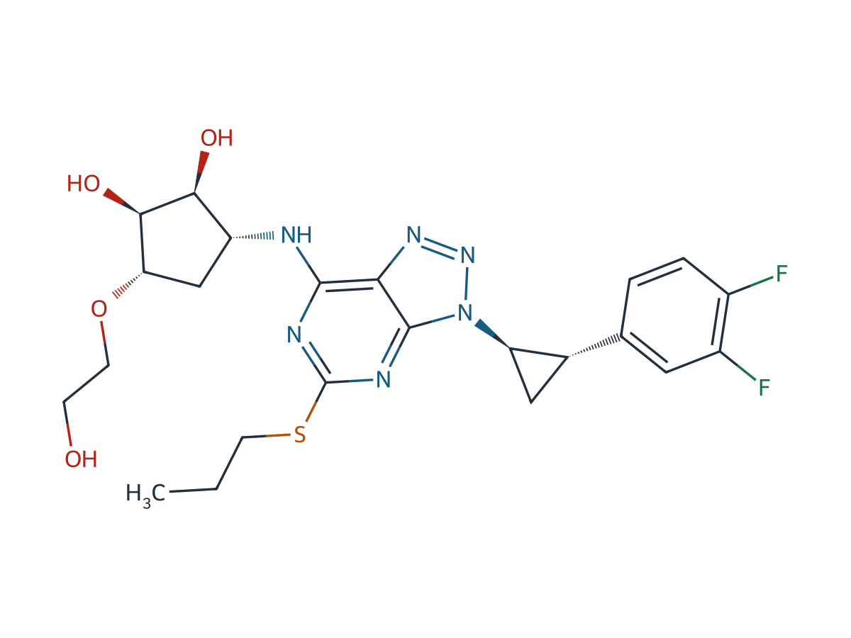 Ticagrelor EP Impurity B chemical structure
