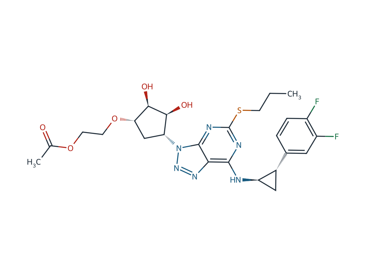 Ticagrelor EP Impurity C chemical structure