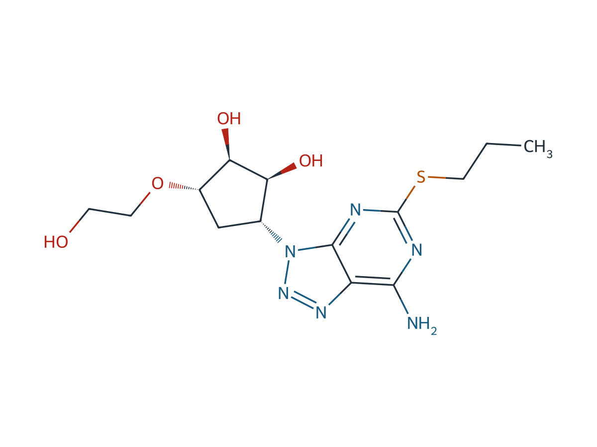 Ticagrelor EP Impurity A chemical structure