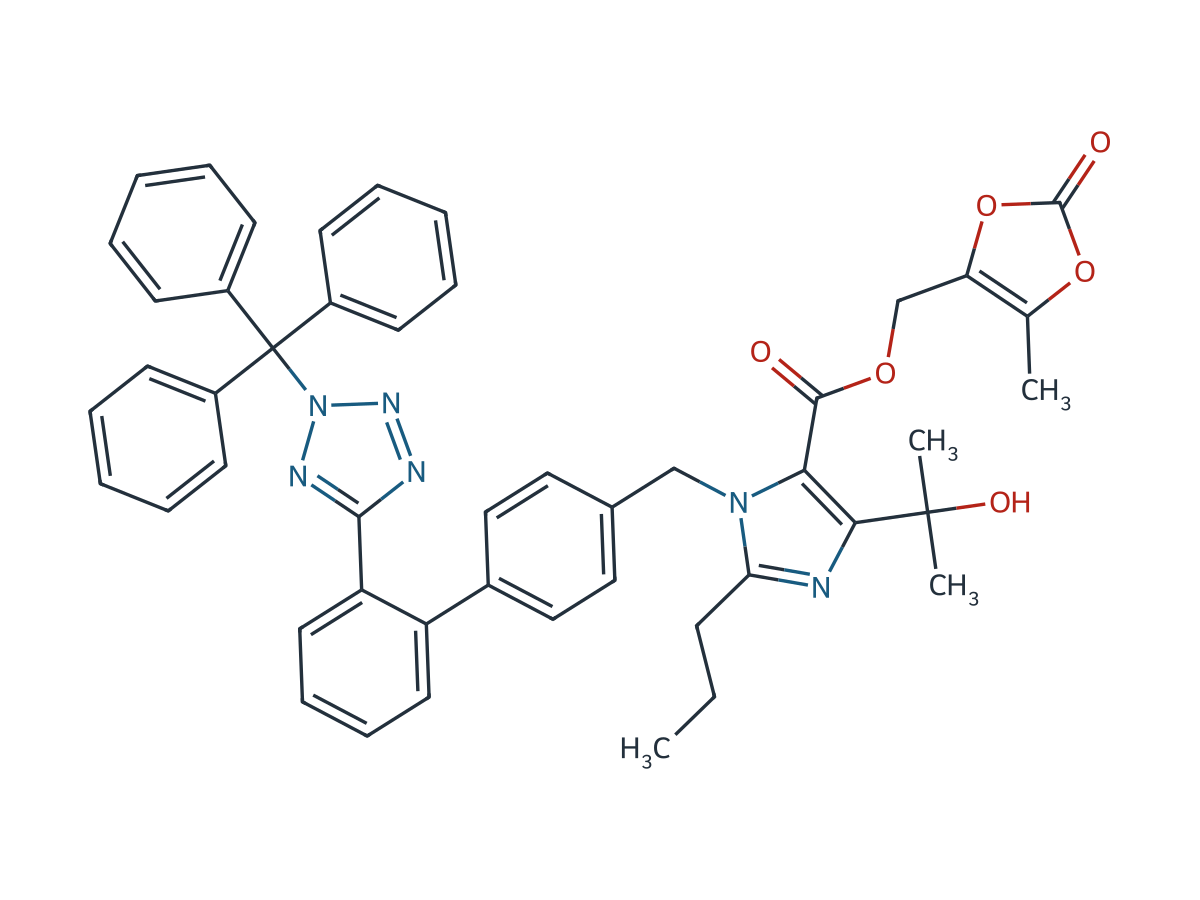 Olmesartan EP impurity D chemical structure