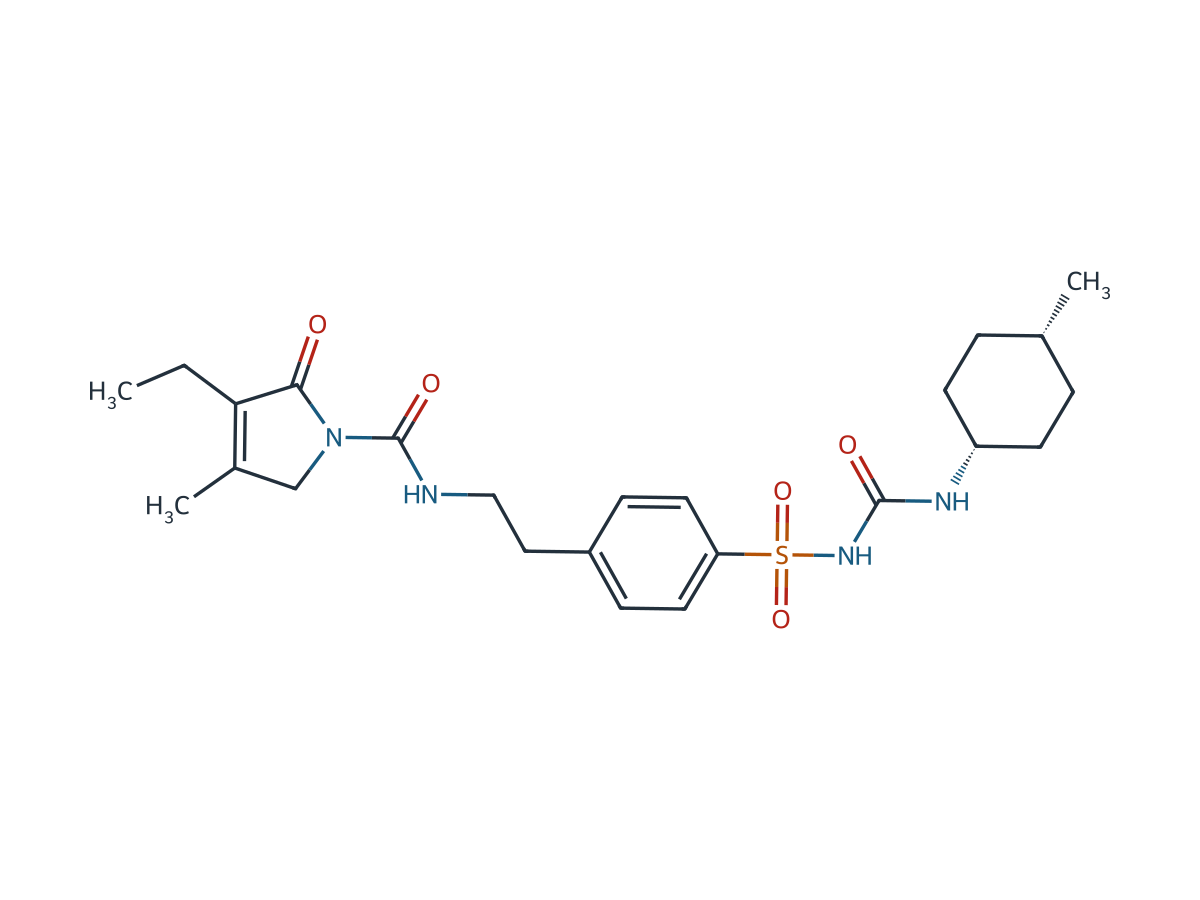 Glimepiride EP Impurity A chemical structure