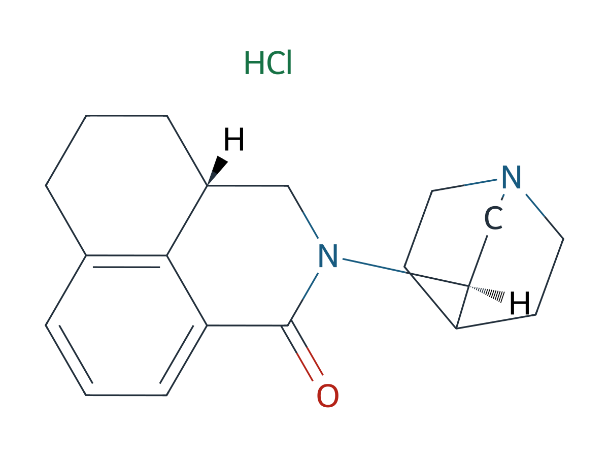 Palonosetron USP Related Compound C HCl chemical structure