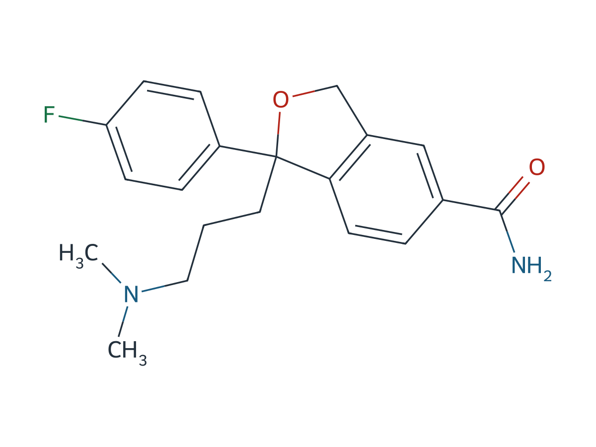 Citalopram EP Impurity A chemical structure