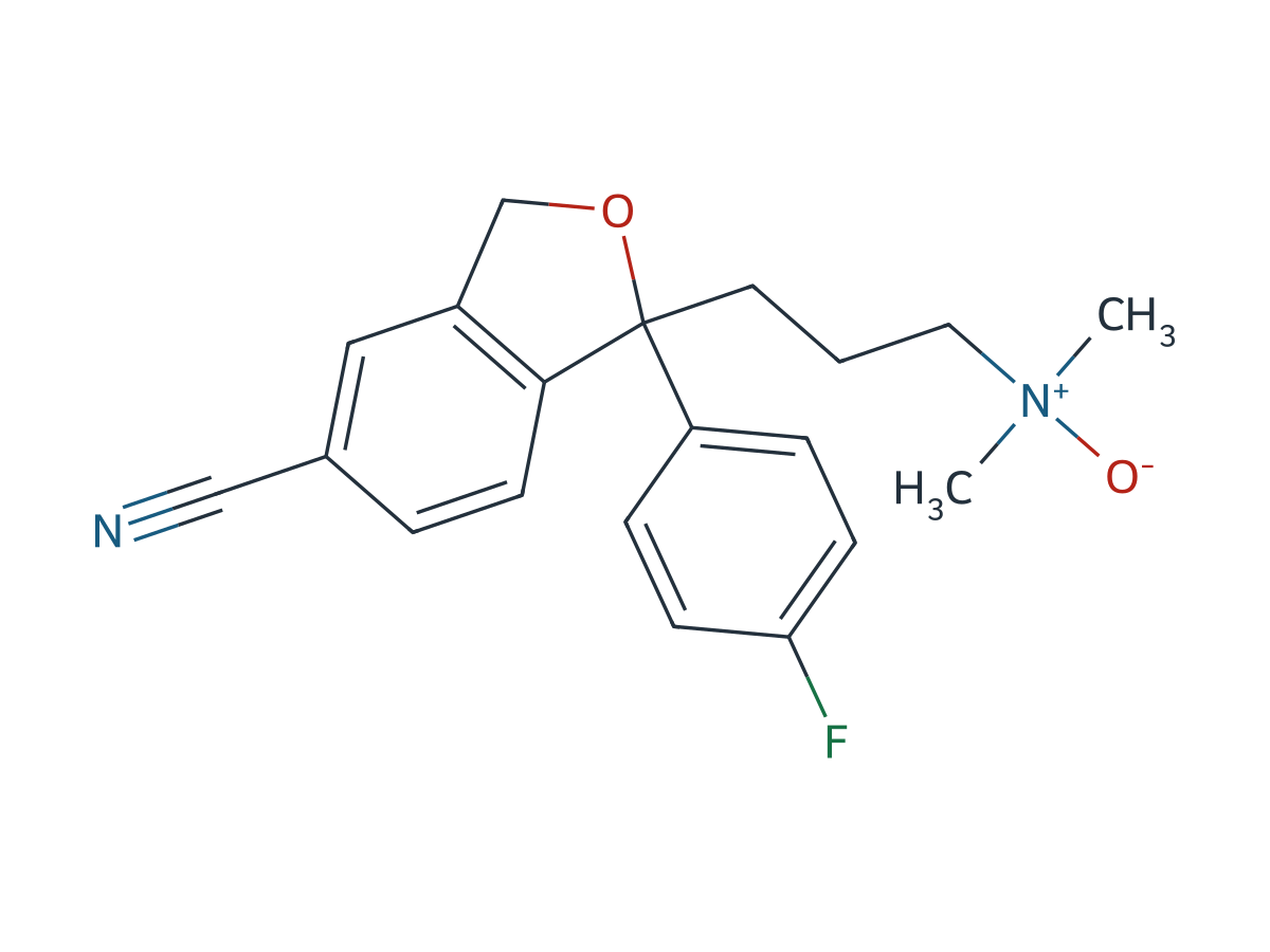 EsCitalopram EP Impurity H chemical structure