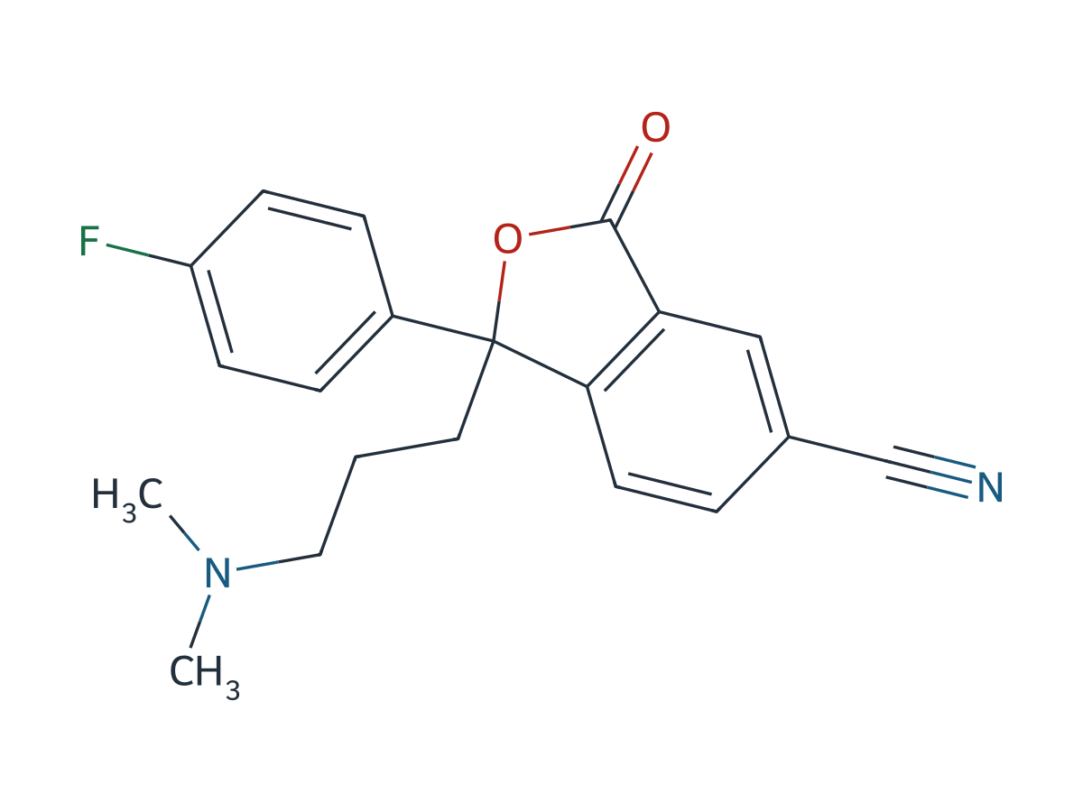 Citalopram EP Impurity C chemical structure