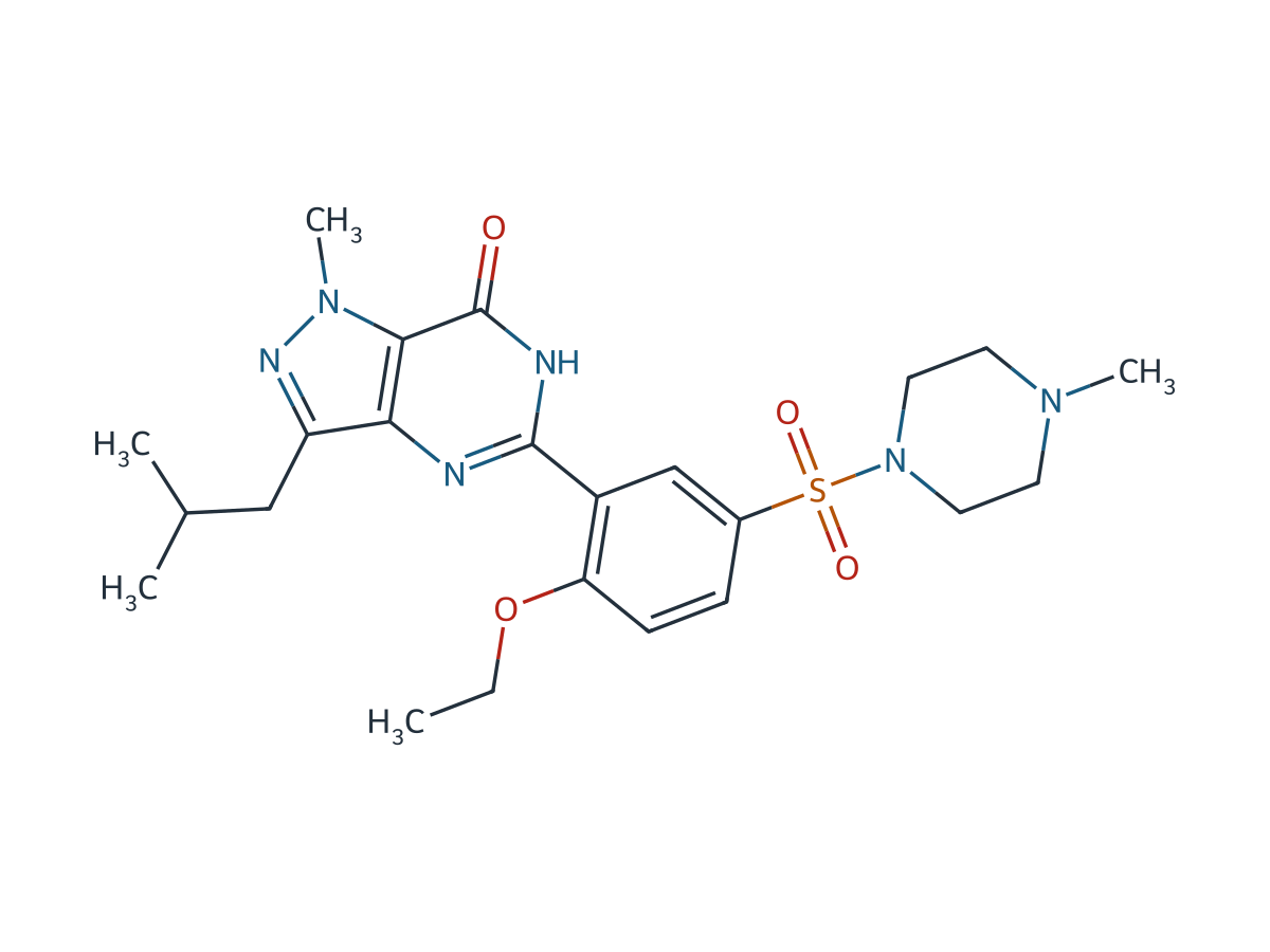 Sildenafil EP Impurity A chemical structure