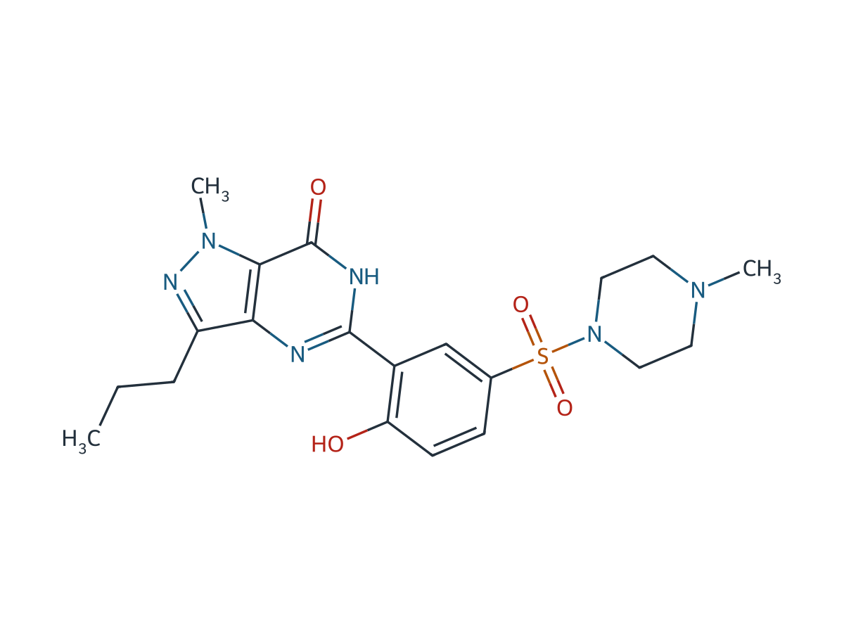 Sildenafil EP Impurity C chemical structure