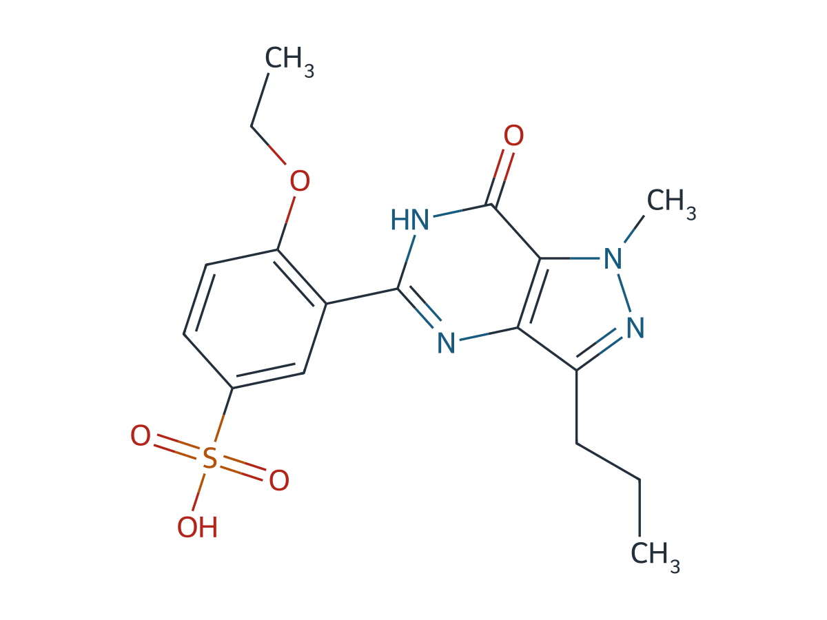 Sildenafil EP Impurity D chemical structure